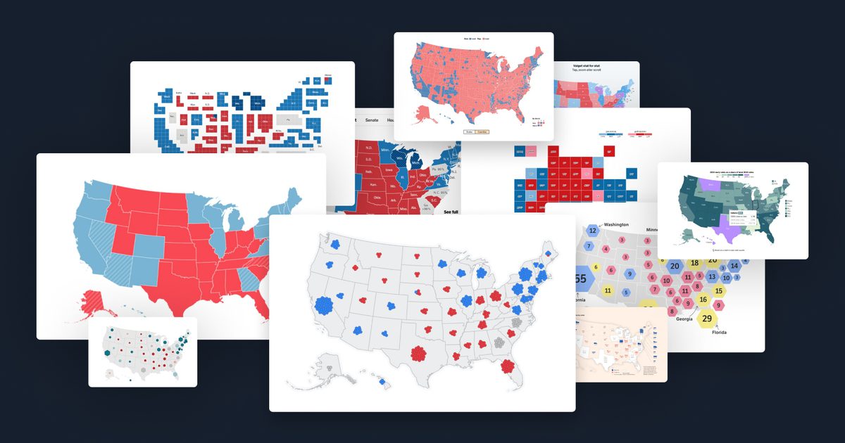 Election Vs Graphics Upstatement | Election graphics 2020: Land (still) doesn’t vote