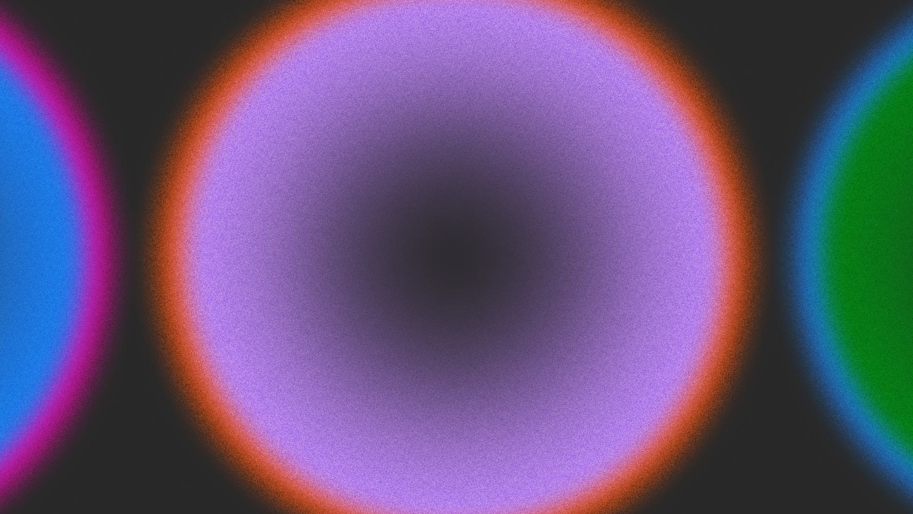 Abstract colorful circles.